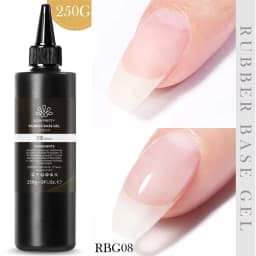 BORN PRETTY 250g Base and Super Top Coat Not Chip Peel Base Gel Glossy Shine Finish Soak off UV LED Drying Long Lasting UV Gel