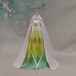 Blyth 1/6 1/4 1/3 BJD Cape Ancient Costume Clothes Chinese Hanfu Cloak For BJD/SD YOSD MSD SD13 Big Girl Doll Accessories C1953