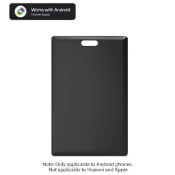 1pack Android Wallet Tracker Card Tracker Tag,Works with Google Find Hub App (NOT for IOS or Huawei),Waterproof for Keys Luggage