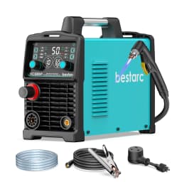 CNC Plasma Cutter Non-HF Pilot Arc Bestarc 50A BTC500XP 11GEN Blow Back Technology 16mm Clean Cutting with Digital Screen