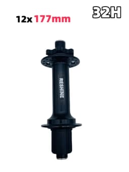 RESHINE Thru-Axle Hub Suitable for 20-26 Inch Cassette-equipped Fat-tire Snow Bikes E-bikes and Fat Bikes Bearing Hub HG Freehub