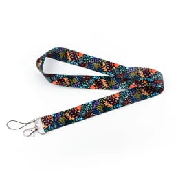 LB3010 Pink Love Neck Strap Lanyard for Key ID Card Cell Phone Straps USB Badge Holder DIY Neck Strap Hang Rope Rainbow Keychain