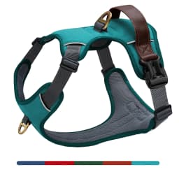 Vintage Dog Harness Durable PU Leather Dog Harnesses Breathable Pet Vest With Control Handle Retro for Small Medium Large Dogs