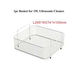 0.8L-30L Tabletop Ultrasonic Cleaner Basket SUS304 Stainless Steel Baskets Ultrasound Cleaning Machine Wasing Equipment Mesh