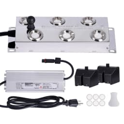 2/4/6/8/10/12 Head DC45V Ultrasonic Humidifier Mist Maker Fogger Machine 220/110V Waterproof Power Supply Fog Sprayer Generator
