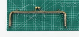 25.5CM Big Square Metal Frame for Purse Handle Clutch Bag Handbag Accessories Making Purse Clasp Lock Metal Clasp Bags Hardware