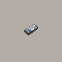 MOC 10PCS 3069 Modern Mobile Phone Printed Pattern Building Blocks Scene Matching Compatible Accessories DIY Toys Children Gifts