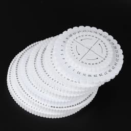 1pcs Round&Square Bracelet Knitting Kumihimo Disc Disk Tray Braided Rope Knot Weaving Jewelry Desgin Board Jewelry Tool