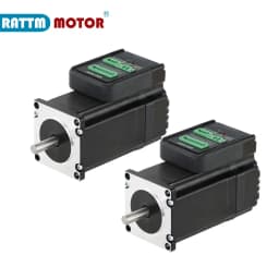 『EU Free Ship』Nema23 Servo Stepper Motor 2N.m Closed Loop Integrated Digital Hybrid 200KHZ 6A DC24V-48V Closed Loop Driver