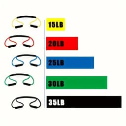 5 Level Boxing Training Rope, Boxing Speed Sanda Thai Air Strike Elastic Belt Resistance Rope, Training Out of Boxing Kick Boxin