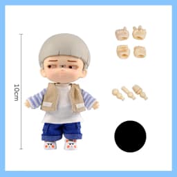 Cute YMY Whole Doll Movable Joint Doll BJD Doll Including: Doll Head Body Clothes Shoes for Obtisu11,Gsc Head Surprise Gift