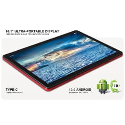 Android 10 Tablet PC 10.1 INCH 4GB RAM 64GB ROM UNISOC T310 Quad-Core Dual Camera 1280 X 800 Pixels 8000mAh Type-C