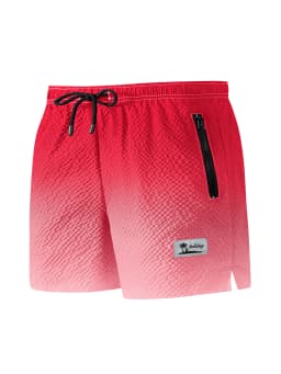 Men's Bubble Grid Beach Shorts Quick Dry Swim Trunks Zipper Pockets Elastic Waist Holiday Patch Casual Summer Board Shorts