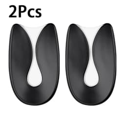2pcs/4pcs Gel Heel Protectors Shock Absorbing Insoles Soft Elastic Silicone Heel Cushions Foot Care Products Fasciitis Insoles