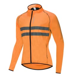 WOSAWE Wind Jacket Lightweight Cycling Windbreaker Windproof Bike Jacket Water Resistant Long Sleeve Jersey Wind Coat Vest