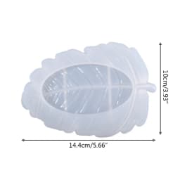 Silicone Leaf Shaped Plate Mold Jewelry Tray Epoxy Mold Casting Resin Molds N58F