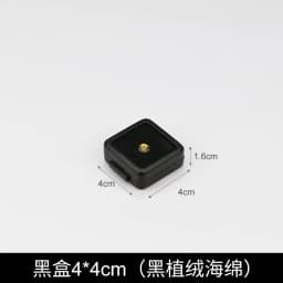 Metal Bare Diamond Storage Box Stainless Steel Metal Diamond Colored Gem with Double Inner Cushion Bare Stone Box