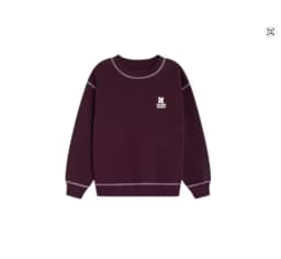New Trend 26Aw TNS Style Pure Cotton Sweatshirt Top for Boys and Girls Pretty Girls