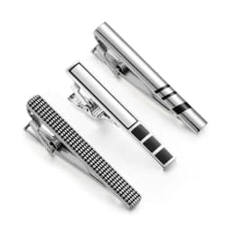 Wed Tie Clips For Men Short Pin Tie Wedding Guests Gifts With Box Tie Clipper To Man Shirt Black Man Cufflinks Fashion Jewelry