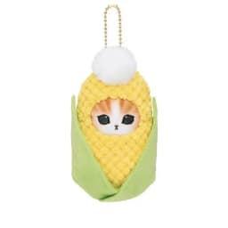 Kawaii Mofusand Shark Cat Fruit and Vegetable Series Plush Toys Backpack Keychain Cartoon Soft Stuffed Doll Girls Birthday Gift