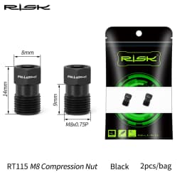 RISK Ultralight Bicycle Oil Disc Screw Titanium Alloy Retainer Pin Bleed Nipple Compression Nut XT Bike Accessories