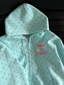 American Style Polka Dot Star Sweatshirts New Spring Fashion Letter Print Hooded Women Y2k Sweet Loose Casual Jacket 2026 New