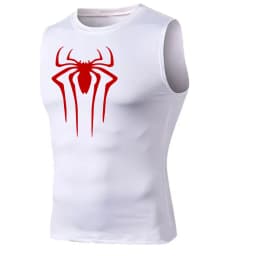 Y2K Compression T Shirt Men Workout Top Summer Sports Tights Running Tank Top Quick Dry Fitness Tank Top Skinny Vest Tight Tank
