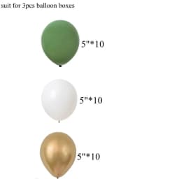 Wild Animal Balloon Tower with Gold 1-9 Number Balloon for Boy's Jungle Safari Birthday Party Decoration Forest Party Supply