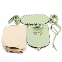1 Set Handmade Bag Bottom Flap Cover Hardware Shoulder Straps for DIY Handbag Crochet Bag Knitting Bags Crossbody Bags