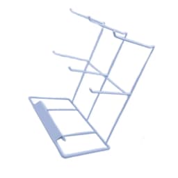 Jewelry Show Stand 2 Tier Decorative Multifunctional Earring Hanging Organizer for Keychains Pendant Bracelet Hairbands Shows