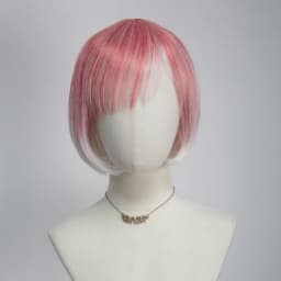 Colorful Gradient Wave Synthetic Wig for Women with Bangs Anime Party Cosplay Birthday Party Wig Stylish Long Hair Accessory