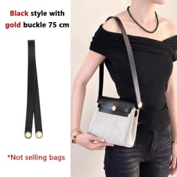 Genuine Leather Replacement Shoulder Strap For Herbag 31 And Mini Herbag Crossbody Bag Modification Accessory Durable Bag Strap