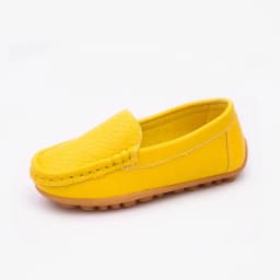 Kids'Casual Shoes Solid Color PU Leather Fashion Spring Flat Shoes For Children Anti-slip Black White Shoes Size 21-36