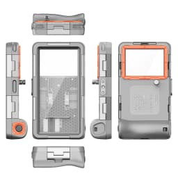 Shellbox Newly Upgraded Multicolor IP68 Standard 15M/50ft Diving/Swimming Photography Professional Diving Waterproof Phone Case