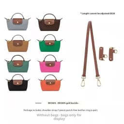 Havredeluxe Suitable for Longchamp mini dumpling bag shoulder strap crossbody strap replacement accessories