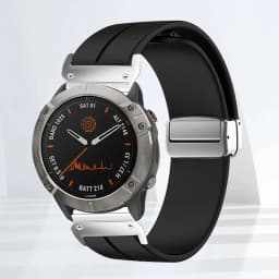Magnetic Silicone Strap for Garmin watch Fenix 6 6x 7 7x pro 5 5x Plus 3 3HR Quick Fit No Gaps Sports 22mm 26MM Band for Enduro