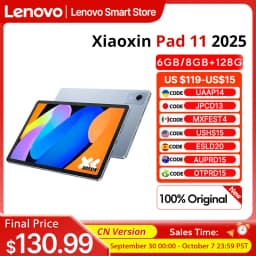 Lenovo Xiaoxin Pad 11 2025 Tablet 11 inch 2.5K Display CN Version MediaTek Dimensity 6300 7040mAh Android PC Pad