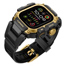 Rugged Band with Case for Apple Watch 49mm 46mm 44mm 45mm, Shockproof Bumper Strap for iWatch SE Ultra/3/2 Series 11 10 9 8 7 6