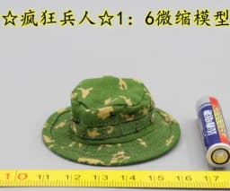 1/6 Scale Soldier Hat Helmet Cover Soldier Boat Cap Grey Miniature Air Marshal Cornice Cap Model 1/6 Soldier Accessories