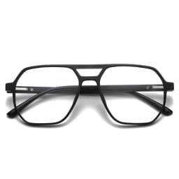 VCKA Big Frame Polarized Myopia Sunglasses 6 in 1 Prescription Magnetic Clip Men Women Glasses Custom Optical Eyewear -0.5 To-10