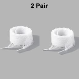 Fancy Lace 2.9CM Width Flat Shoelace for Sneakers Shoelaces for Women Casual Shoes Black White Shoe Laces Accessorices