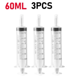60/100ml Plastic Bulk Needle-Free Disposable Syringes Syringes Without Needle Syringe Glue Pet Feeding Needle Kitchen Tools