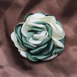 5Pcs 8CM Handmade DIY Large Satin Fabric Artificial Rose Flowers For Wedding Party Craft Home Decoration