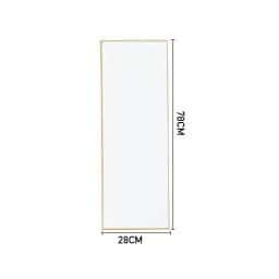 【Lifeideas】Full Length Mirror, Over The Door Mirror Full Length, Door Hanging, Rectangle,Wall Mirror,Full Body Mirror