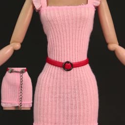 RUHERW 2026 Spring New High Quality Doll Belt Fashion Leather Waistband for 11.5-inch Female Doll 1/6 Doll Accessories