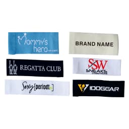1000pcs Handmade Woven Labels For Clothing Garment Label Personalized Logo Washable Garment Tags Sewing Accessorie