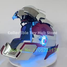 In Stock 1:1 Scale Mech‑Unit‑05 Pro Max Upgrade+ Wearable Mecha Helmet Electric Voice Touch Remote Control Auto Open‑Close LED