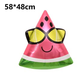 Cartoon Fruit Watermelon Pineapple Orange Birthday Balloons Wedding Holiday Festival Party Decoration Foil Balloon