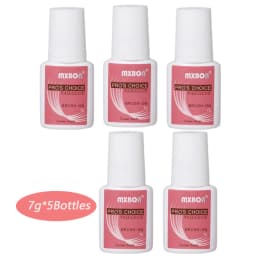 7g Fast-dry Nail Glue Super Strong Adhesive False Nail Glue With Brush Acrylic Nail Tips Rhinestones Sticky Nail Art Bond Glue