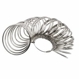 PHYHOO Metal Bangle Sizer Jeweler's Professional Bracelet Size Measure Tool Bracelets Wrist Sizing Gauge Measuring US Sizes 1-27